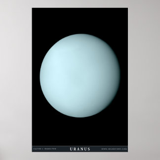 The Planet Uranus Poster