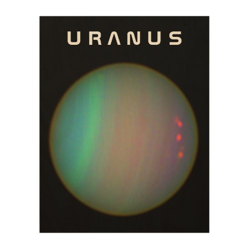 The Planet Uranus Wood Wall Decor