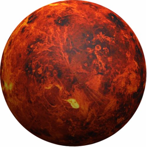 The Planet Venus _ 3D Effect Statuette