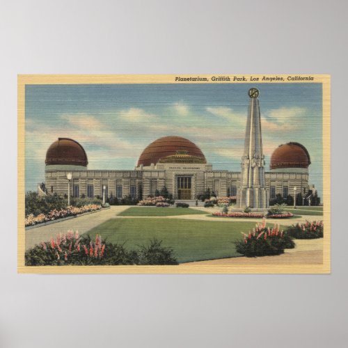 The Planetarium at Griffith Park Poster