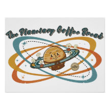The Planetary Coffee Break Retro Space Design