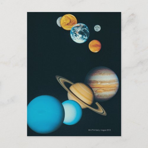 The Planets Postcard