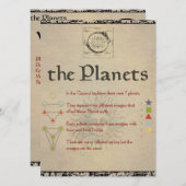 The Planets "VENUS" Book of Shadows Page (Front/Back)