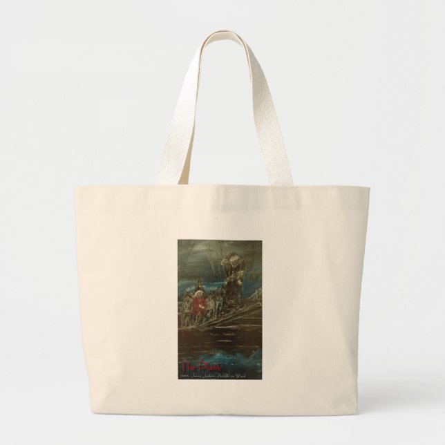 the plank large tote bag (Front)