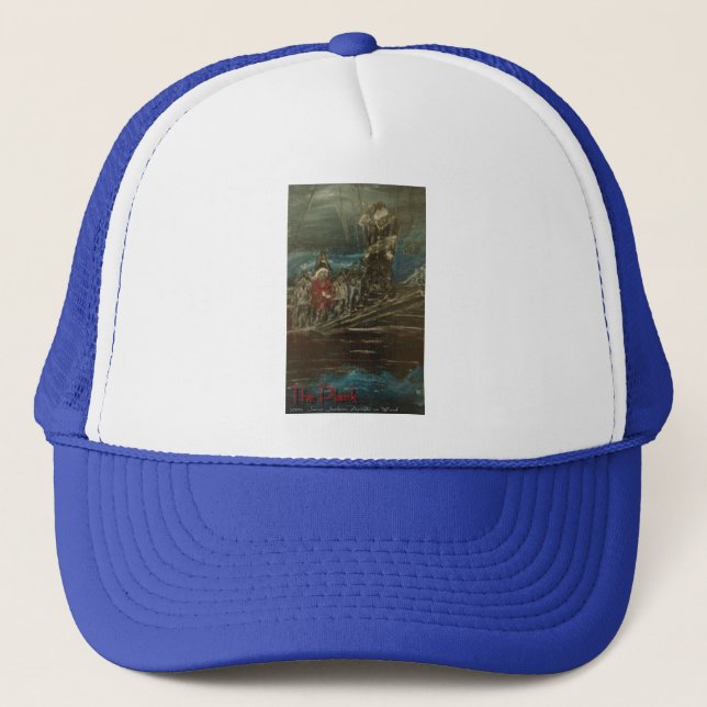 the plank trucker hat (Front)
