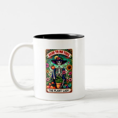 The Plant Lady Tarot Card Mug