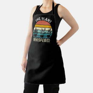 The Plant Whisperer Funny Apron