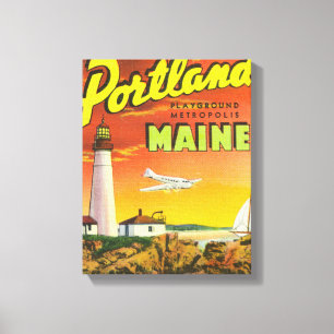 The Playground Metropolis Canvas Print