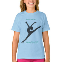 The Playground T-Shirt with dancer in blue