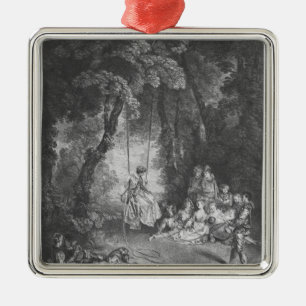 The pleasures of summer metal ornament