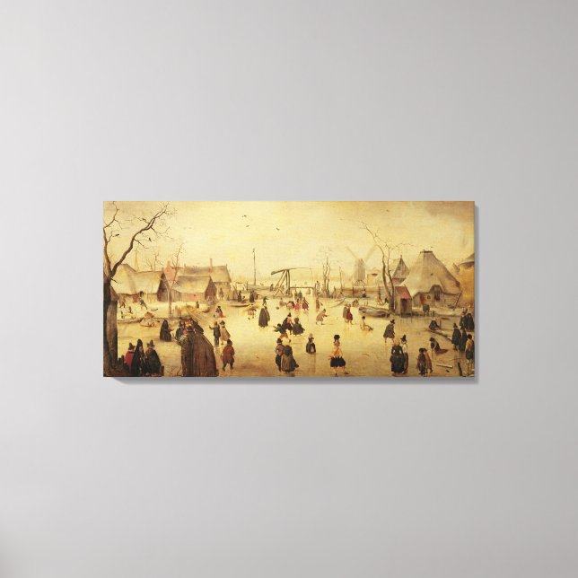 The Pleasures of Winter Canvas Print (Front)