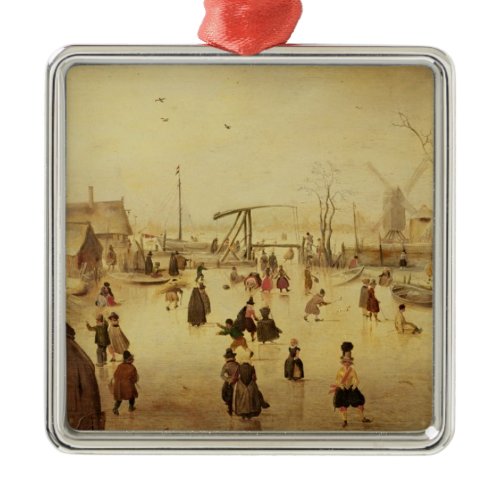 The Pleasures of Winter Metal Ornament