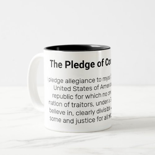 The Pledge of Convenience Mug
