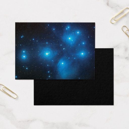 Customizable Pleiades Profile Card Business Card