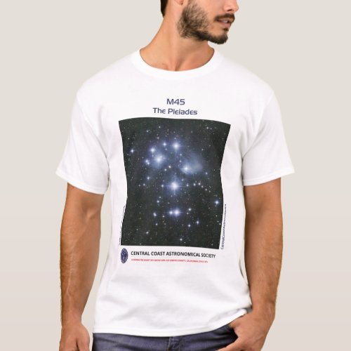 The Pleiades by Lee Coombs Front Tee
