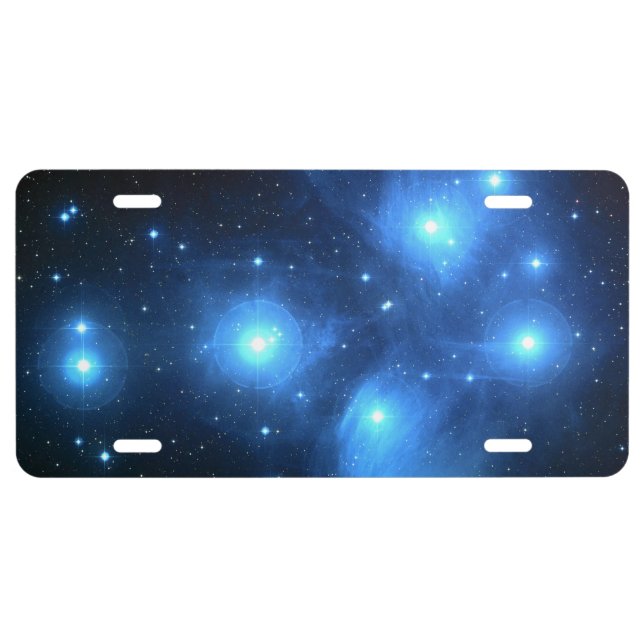 The Pleiades License Plate (Front)