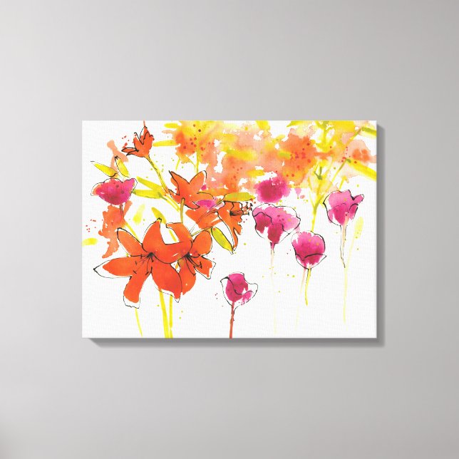 The Plum of Patty Canvas Print (Front)