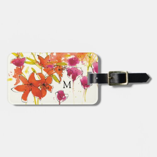 The Plum of Patty Luggage Tag