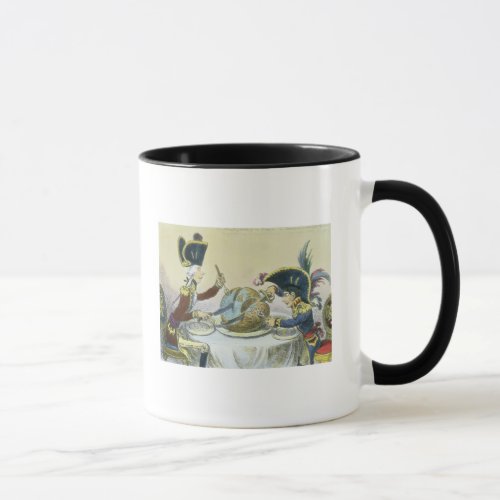 The Plum Pudding in Danger 1805 Mug
