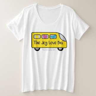 The Plus Size Joy Love Bus Logo T-Shirt