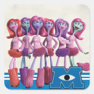 The PNKs 2 Square Sticker