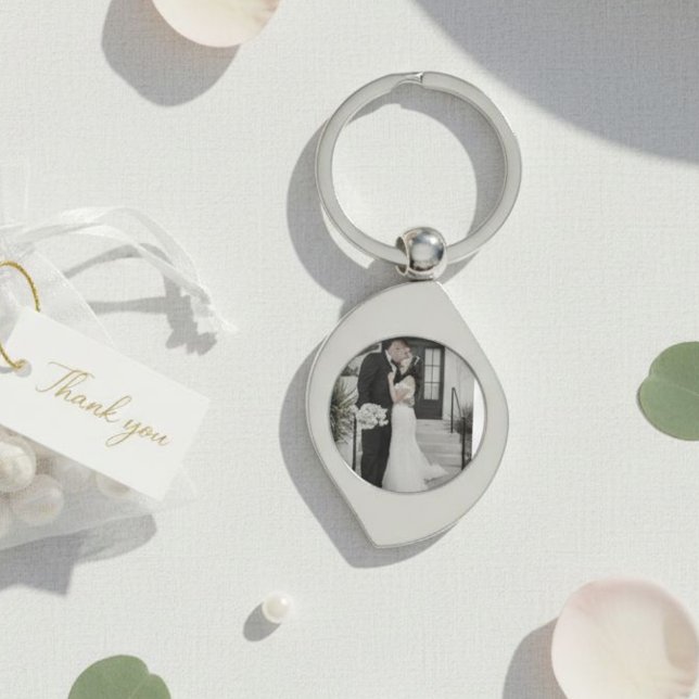 The Pocket Memory – Personalized Photo and Date  Keychain (Creator Uploaded)