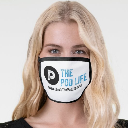 The Pod Life All Over Face Mask v2 (Worn Her)