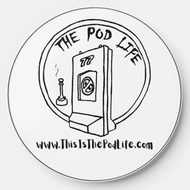 The Pod Life Wireless (Inductive) Charger (Front)