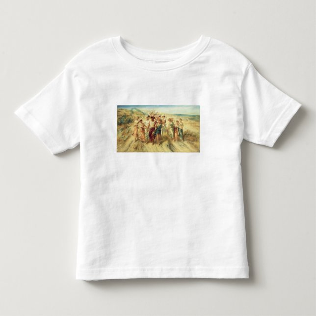 The Poet Anacreon (570-485 BC) with his Muses, 189 Toddler T-shirt (Front)