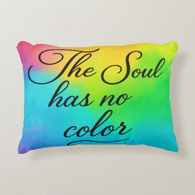'The Poetic Quote Collection' Accent Pillow (Front)
