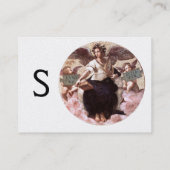 THE POETRY Allegory Fresco by Raffaello Sanzio Business Card (Back)