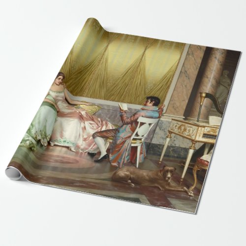 The Poetry Reading Wrapping Paper The Poetry Reading Wrapping Paper