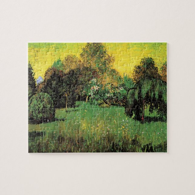 The Poet's Garden by Vincent van Gogh Jigsaw Puzzle (Horizontal)