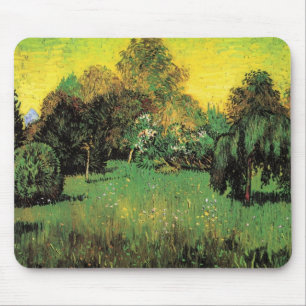 The Poet's Garden by Vincent van Gogh Mouse Pad