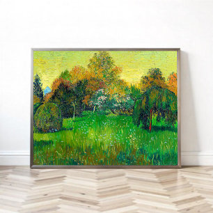The Poet's Garden by Vincent Van Gogh Poster