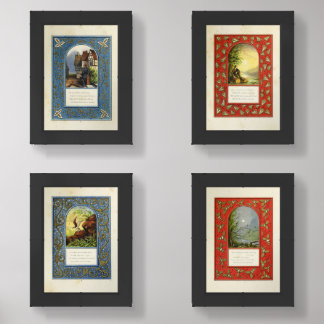The Poet's Song by Tennyson Wall Art Sets