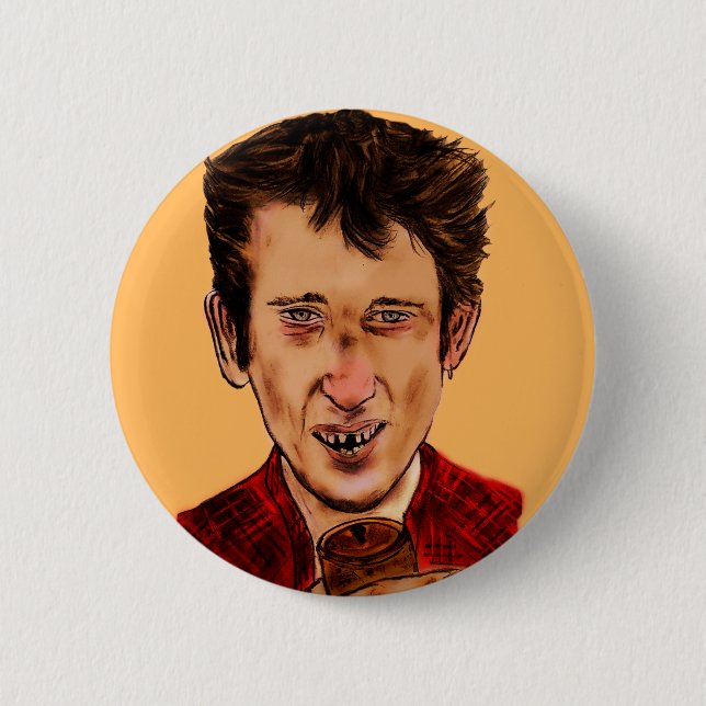 THE POGUES BUTTON (Front)