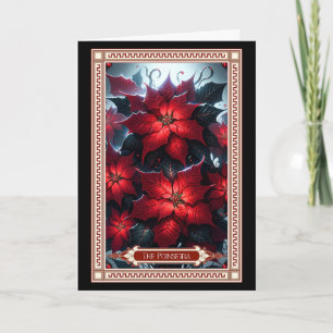 The Poinsettia Tarot Card