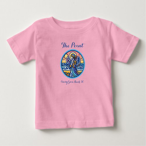 The Point Cherry Grove Beach T_Shirt for baby