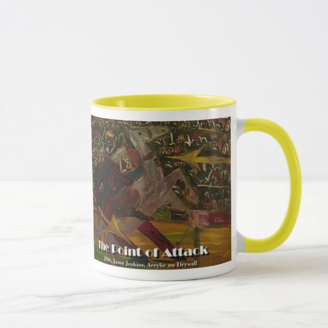 the point of attack  mug (Right)