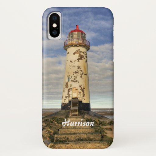 The Point of Ayr Lighthouse Talacre Wales iPhone XS Case