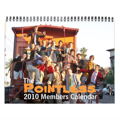 The Pointless 2010 Members Calendar