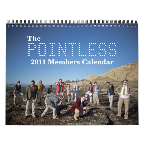 The Pointless 2011 Members Calendar