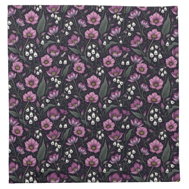 The Poison Garden Cloth Napkin (Front)