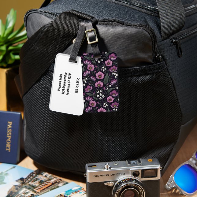 The Poison Garden Luggage Tag (Front & Back)