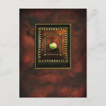 The Poisoned Apple Postcard by StrangeStore at Zazzle
