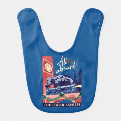 The Polar Express _ All Aboard Baby Bib