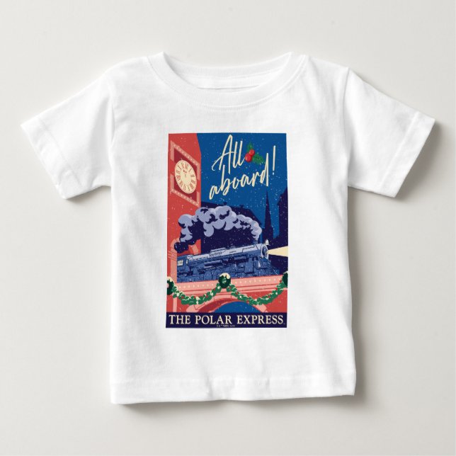 The Polar Express - All Aboard! Baby T-Shirt (Front)