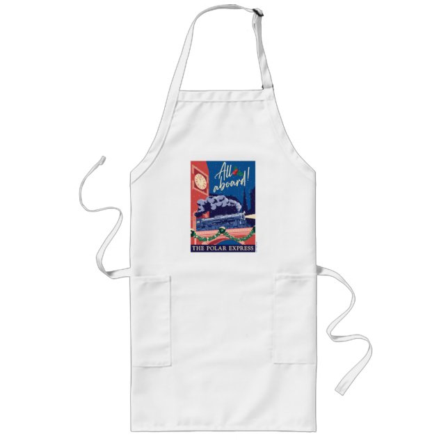 The Polar Express - All Aboard! Long Apron (Front)