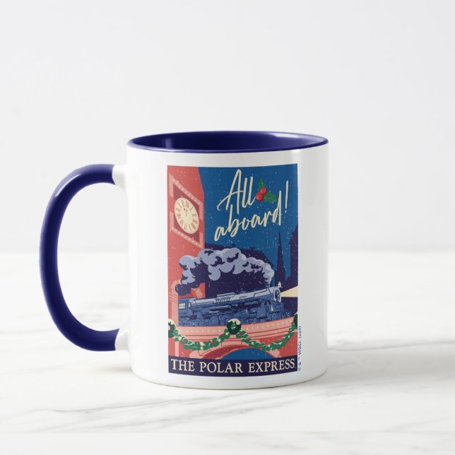 The Polar Express - All Aboard! Mug (Left)